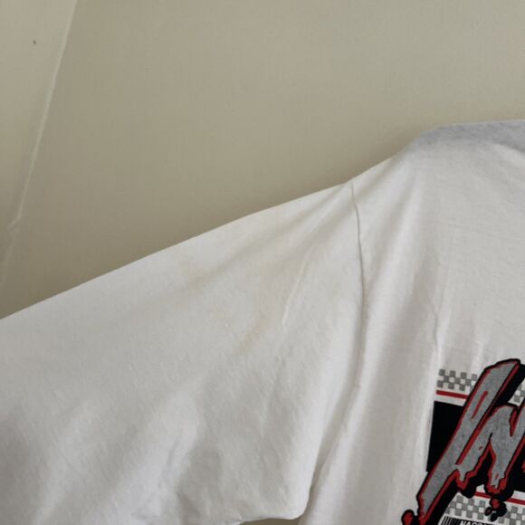 Dale Earnhardt 3 VTG The Intimidator Long Sleeve,  Chase Authentics, White- Lrg - Picture 10 of 13